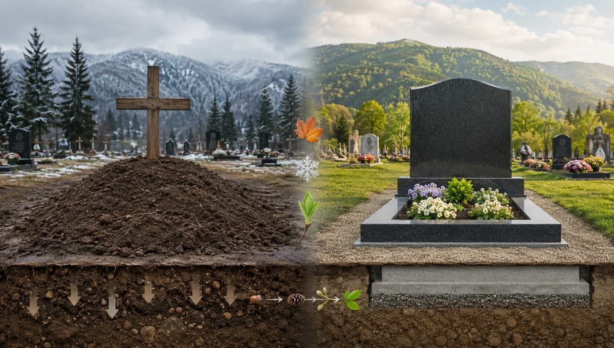 Коли можна встановлювати пам’ятник після поховання